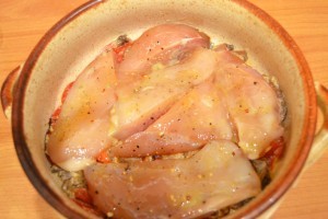 вкусная куриная грудка  - слой филе