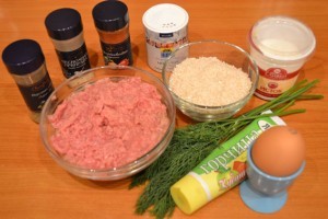 рецепт мясной запеканки - продукты