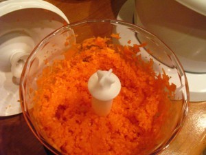 морковное печенье - тертая морковь