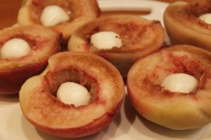 рецепты с персиками - сыр