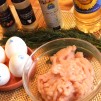 рецепт куриных оладий - продукты