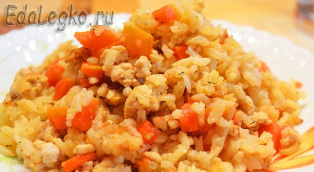 Как приготовить плов с курицей