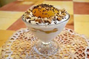 творожный десерт - готово
