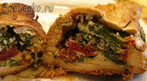Куриные кармашки - Фаршированные куриные грудки