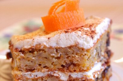 Пирог из моркови