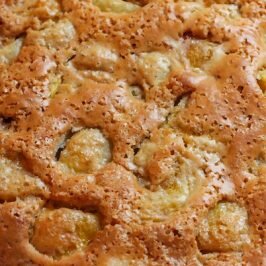 пирог с нектаринами
